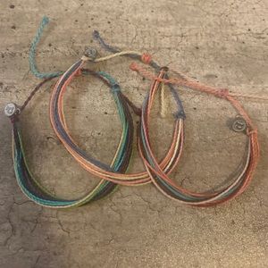 3 Pura Vida bracelets